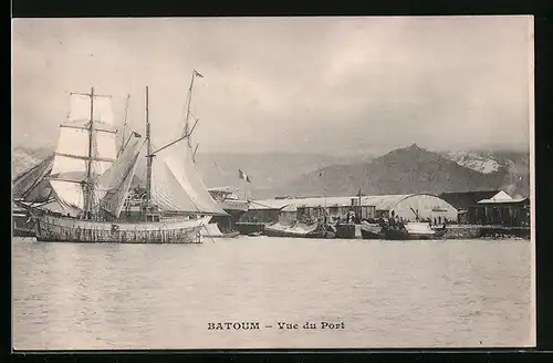 AK Batoum, Vue du Port