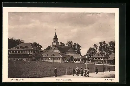 AK Bern, Schweiz. Landes-Ausstellung 1914, Das Dörfli