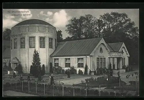 AK Bern, Schweiz. Landes-Ausstellung 1914, Milchwirtschaft