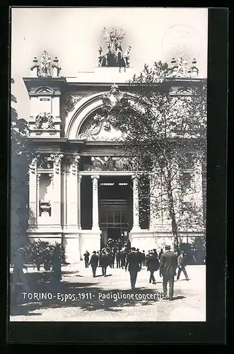 AK Torino, Espos. 1911, Padiglione concerti