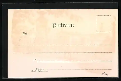 Lithographie München, Maschinen-Ausstellung 1898