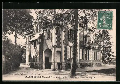 AK Maurecourt, Château de Choisy, Facade principale