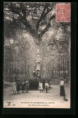 AK St-Germain-en-Laye, La Vierge des Anglais