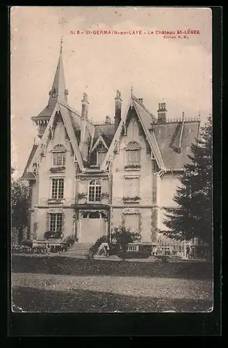 AK St-Germain-en-Laye, Le Château St-Léger