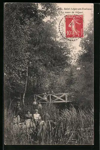 AK Saint-Léger-en-Yvelines, La mare de Vilpert