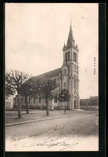 AK Rosny-sur-Seine, L`Eglise
