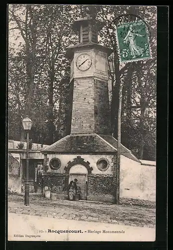 AK Rocquencourt, Horloge Monumentale