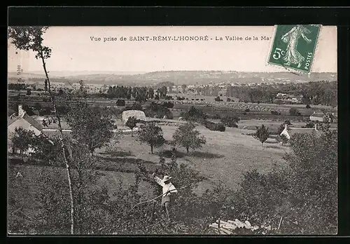 AK Saint-Rémy-L`Honoré, La Vallée