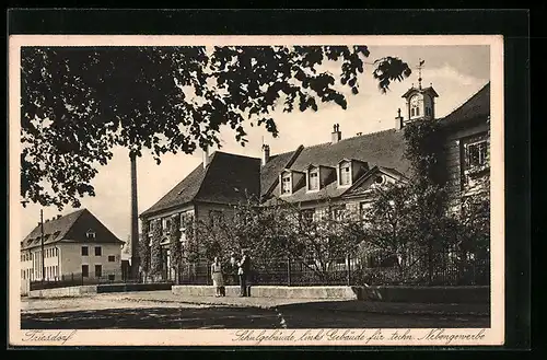AK Triesdorf, Ansicht vom Schulgebäude