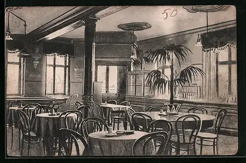 AK Duisburg a. Rh., Restaurant Zum Bürgerhaus