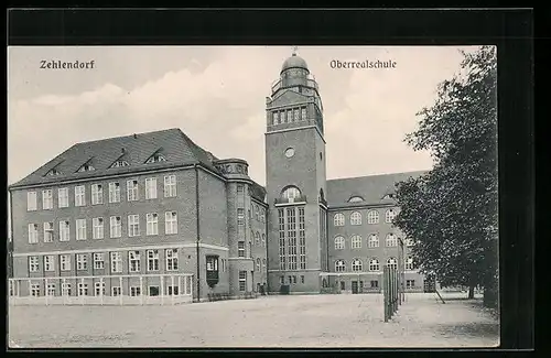 AK Zehlendorf, Blick zur Oberrealschule