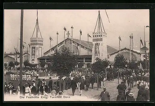 AK Bern, Die Festhütte, Eidg. Turnfest