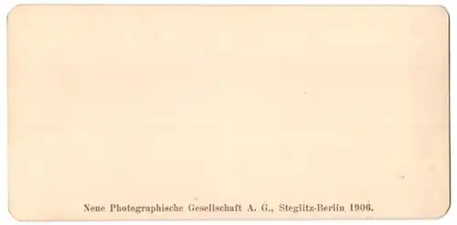 Stereo-Fotografie NPG, Berlin, Ansicht München, Karolinenplatz mit dem Obelisk