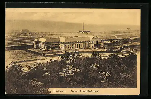 AK Karlsruhe, Neuer Hauptbahnhof