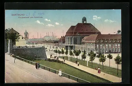 AK Dortmund, Hauptbahnhof und Fehmlinde