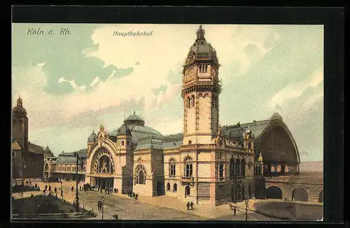 AK Köln a. Rh., Hauptbahnhof