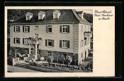 AK Bad Neuhaus a. Saale, Haus Fürst