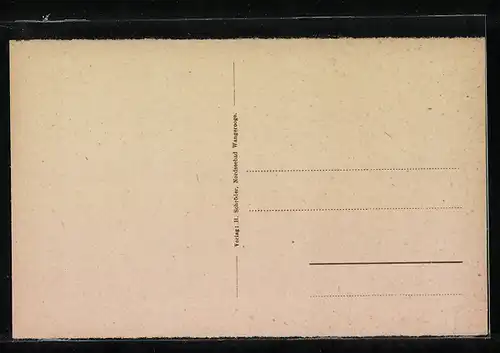 AK Wangerooge, Blick in die Zedelius-Strasse