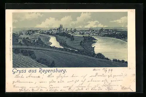 Lithographie Regensburg, Panorama