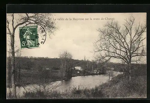 AK Mayenne, sur la route de Changé