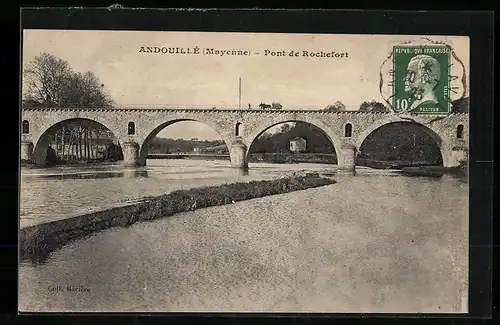 AK Andouillé, Pont de Rochefort