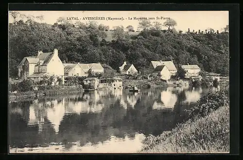 AK Laval-Avesnières, La Mayenne vers St-Pierre
