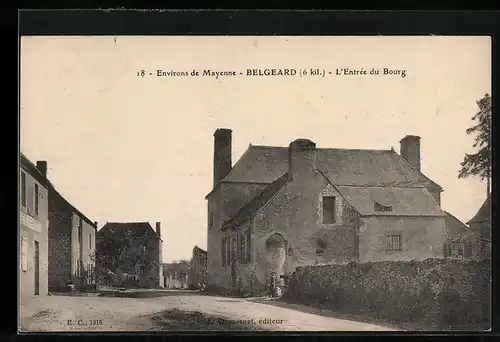 AK Belgeard, L`Entrée du Bourg