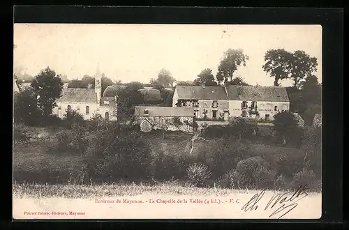 AK La Vallée, La Chapelle de la Vallée