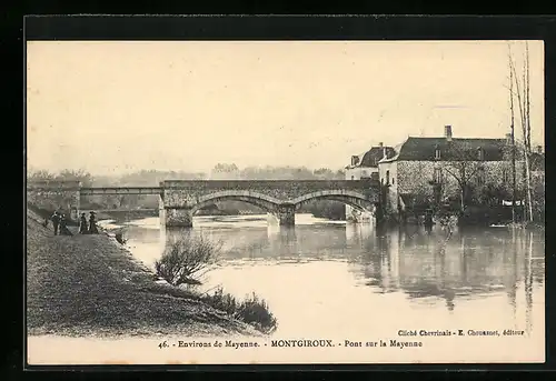 AK Montgiroux, Pont sur la Mayenne