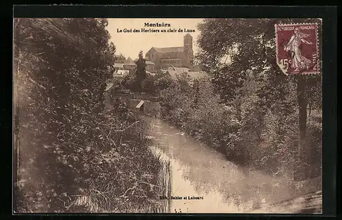 AK Montsurs, Le Gue des Herbiers au clair de Lune