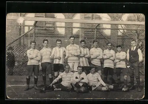 AK Gruppenbild einer Fussballmannschaft
