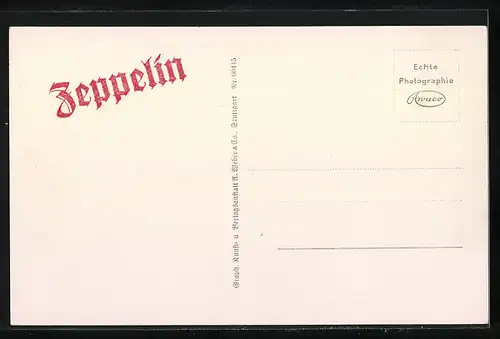 AK L. Z. 127 Graf Zeppelin, Luftschiff über der Luftschiffhalle