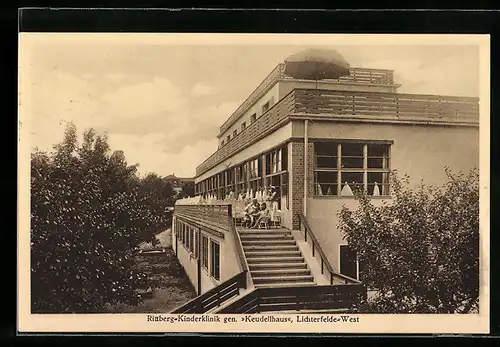 AK Lichterfelde, Rittberg-Kinderklinik gen. Keudellhaus