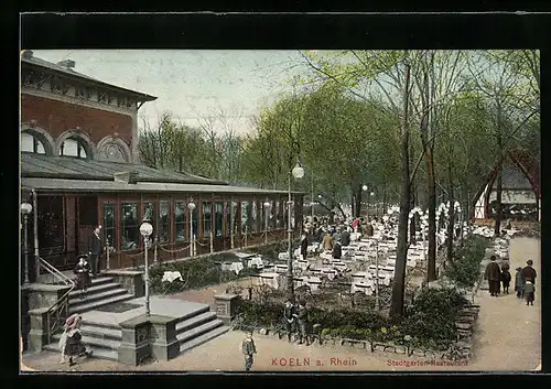 AK Köln-Neustadt, Stadtgarten-Restaurant