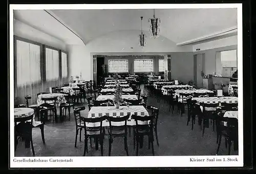 AK Nürnberg, Gesellschaftshaus Gartenstadt, Kleiner Saal im 1. Stock