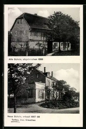 AK Tettau, Alte Schule, Neue Schule