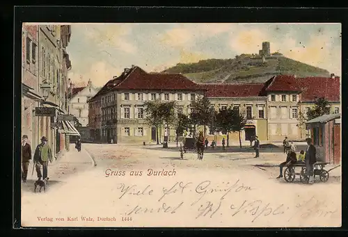 AK Durlach, Marktplatz