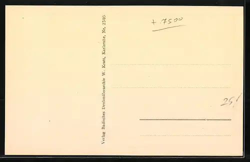 AK Karlsruhe, Landtagsgebäude, Sitzungssaal