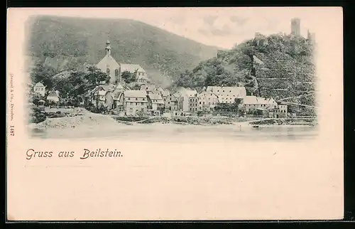 AK Beilstein, Teilansicht mit Kirche