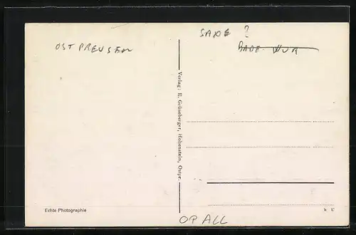 AK Hohenstein, Teilansicht nach dem Russeneinfall