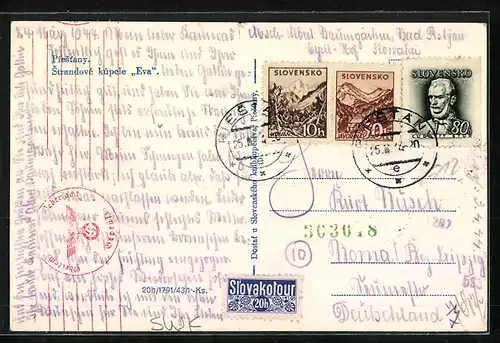 AK Piestany, Strandove kupele Eva