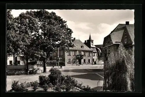 AK Presseck i. Frankenwald, Partie aus der Ortschaft