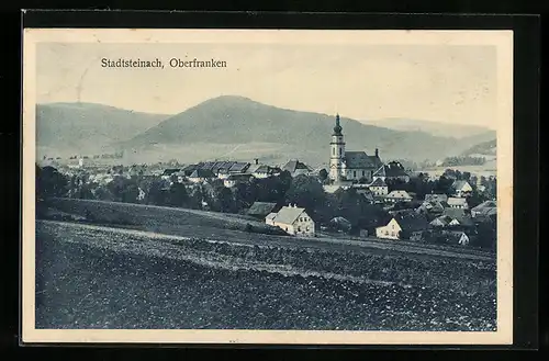 AK Stadtsteinach /Oberfranken, Panorama des Ortes
