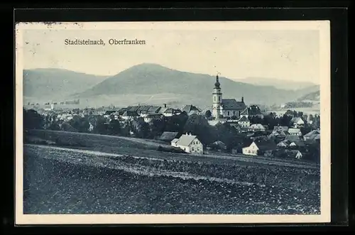 AK Stadtsteinach /Oberfranken, Panorama des Ortes