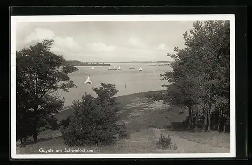 AK Goyatz a. Schwielochsee, Blick über den See