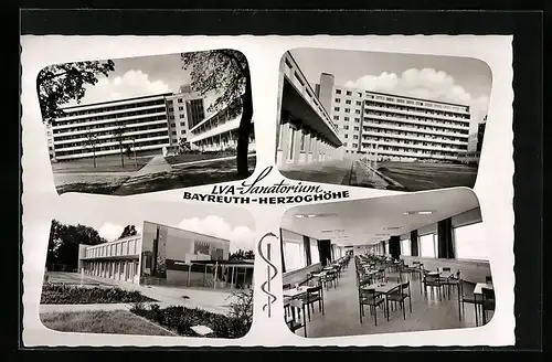 AK Bayreuth-Herzoghöhe, LVA-Sanatorium