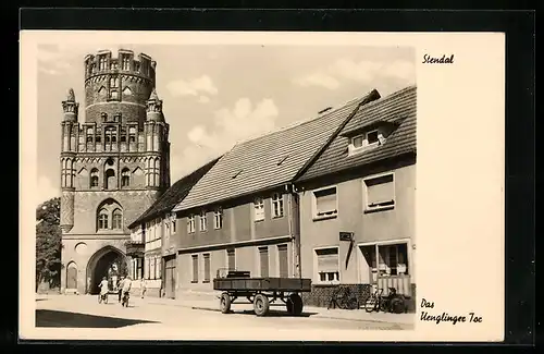AK Stendal, Ein Anhänger vor dem Uenglinger Tor
