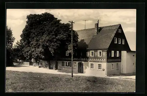 AK Weifa über Neukirch /O.-L., Gaststätte Kastanie