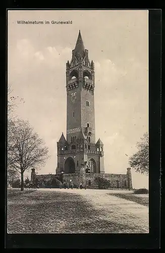 AK Grunewald, Blick auf den Wilhelmsturm