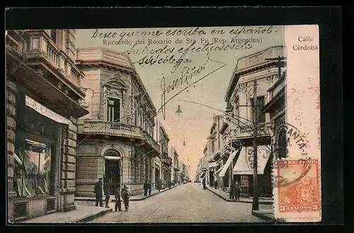 AK Rosario de Sta. Fe, Calle Cordoba